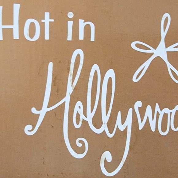 Hot in Hollywood Brown Heeled Boots, Size 8W - Picture 3 of 10